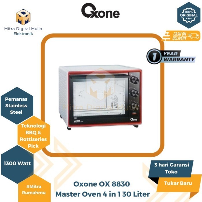 Oxone Ox 8830 Master Oven [ 30 Liter ]