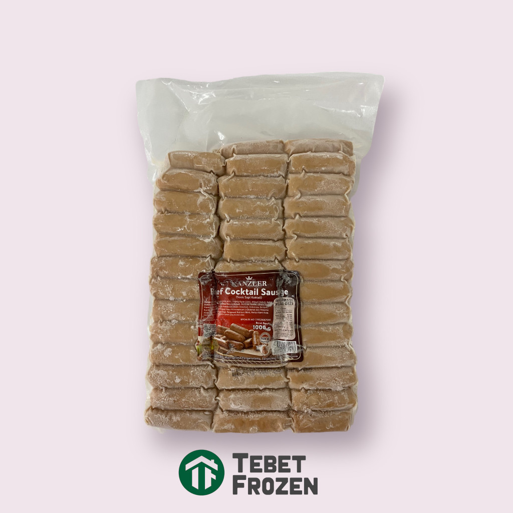 

Kanzler Sosis Beef Cocktail 1Kg - Tebet Frozen -Gratisongkir