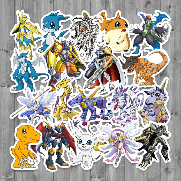 

Sticker Pack Tumblr - Digimon [20 Pcs]