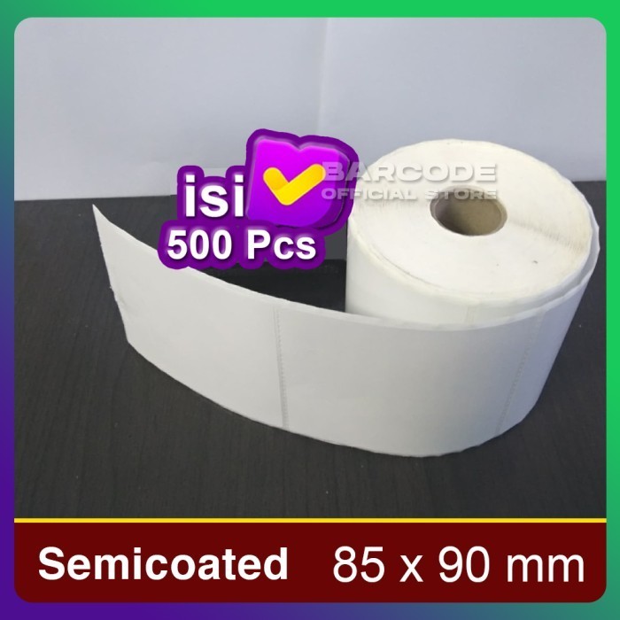 

Label Barcode 85 X 90 (1 Line) Kertas Sticker Label Semicoated 85X90