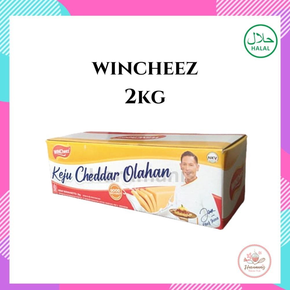 

LANGSUNG KIRIMM KEJU WINCHEEZ CHEDDAR 2KG