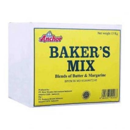 

READYYY KIRIM >> BUTTER ANCHOR BAKER'S MIX KEMASAN REPACK 1KG MENTEGA