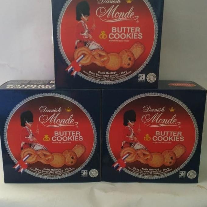 

New Sale Danish Monde Butter Cookies (454G) Stok Terbatas