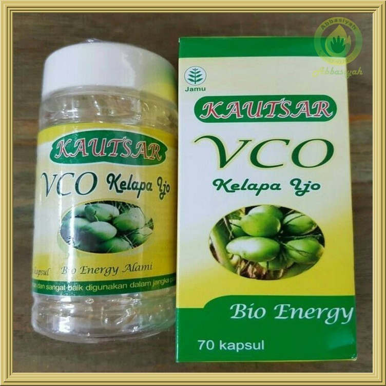 

VCO Kautsar Kapsul Kelapa Ijo | Virgin Conut Oil
