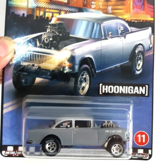 hot wheels 55 chevy bel air gasser boulevard premium diecast