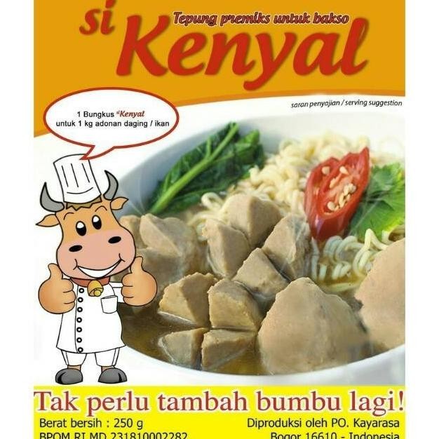

SiKenyal Tepung Premiks Adonan / Tepung Bakso 250 gram