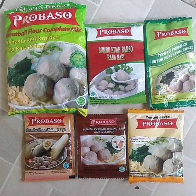 

- tepung premiks PROBASO adonan bakso 1 paket #