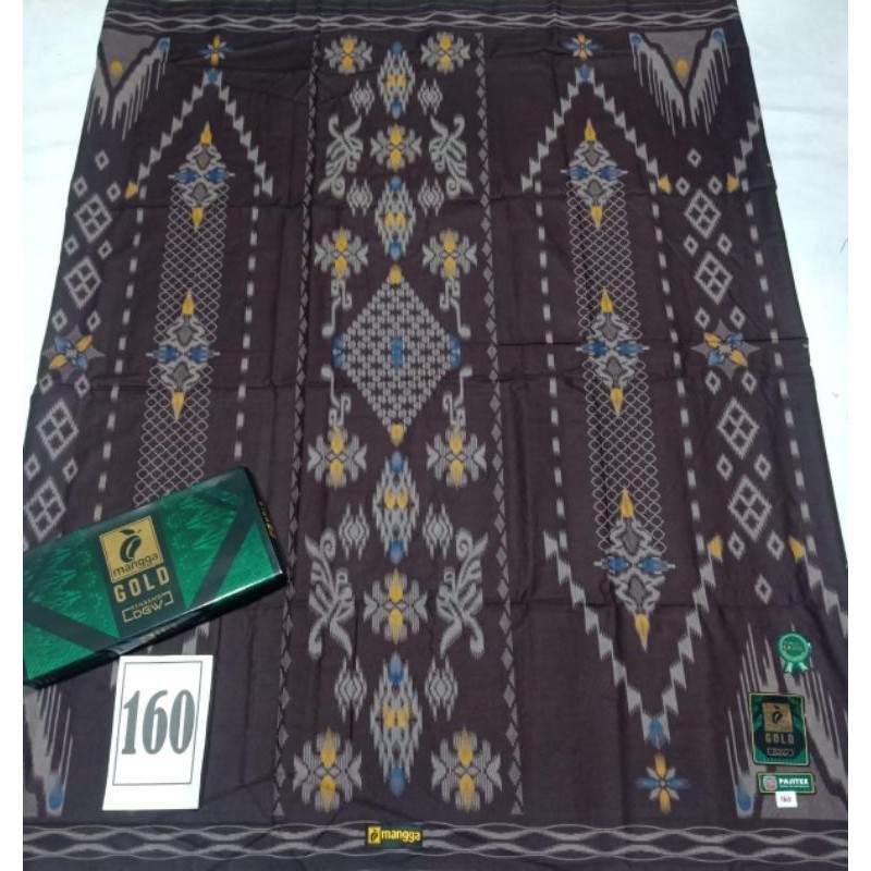 Sarung MANGGA KEMBANG GOLD DGW