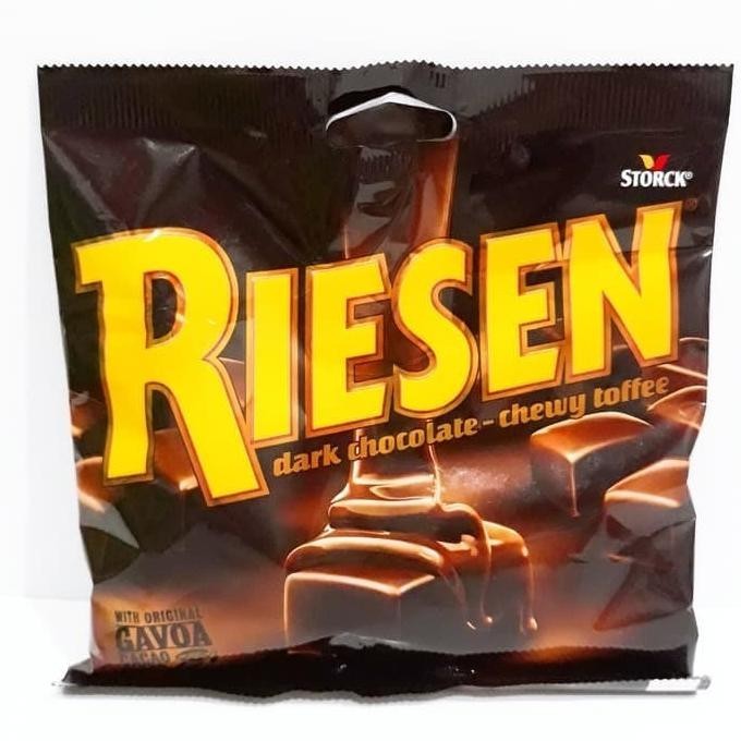 

Storck Riesen Dark Chocolate 150gr Chewy Toffee/ Permen Cokelat Import