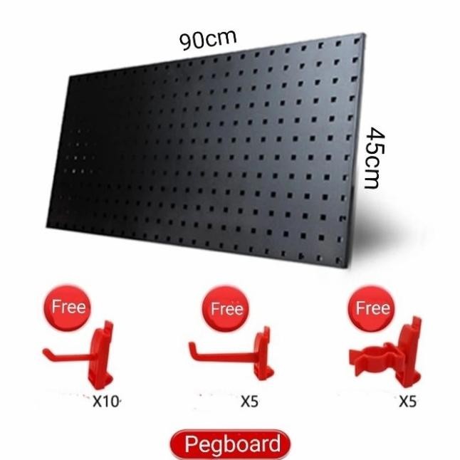 Sale| Peg Board Detailing Papan Gantungan Besi Mesin Poles Bengkel Detailing