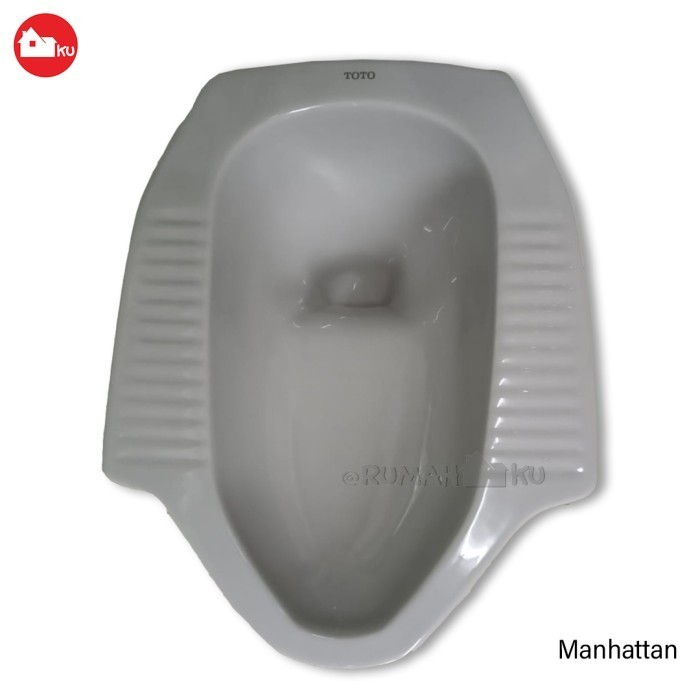 Kloset Jongkok Toto Ce7 - Maroon, Pink, Blue, Harvest Beige, Manhattan