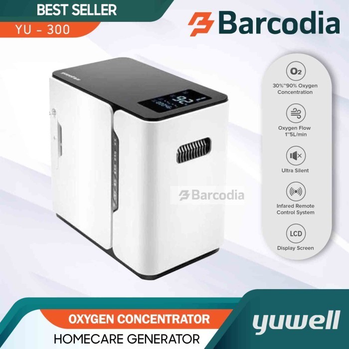 Yuwell Yu300 300S Oxygen Concentrator Homecare Mesin Generator Oksigen