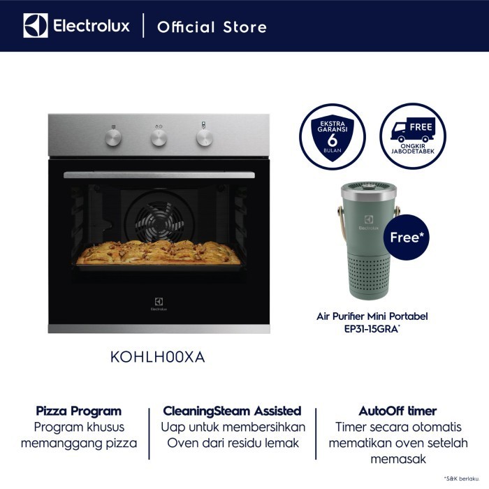 Oven Tanam Listrik Electrolux Kohlh00Xa