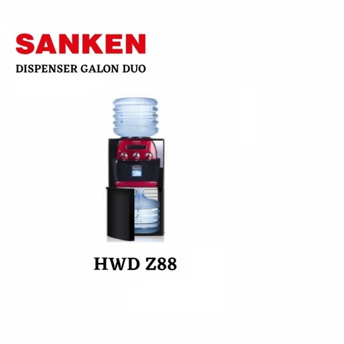 Sanken Hwdz88 Dispenser Galon Atas Dan Galon Atas (Duo Galon) Hwd-Z88