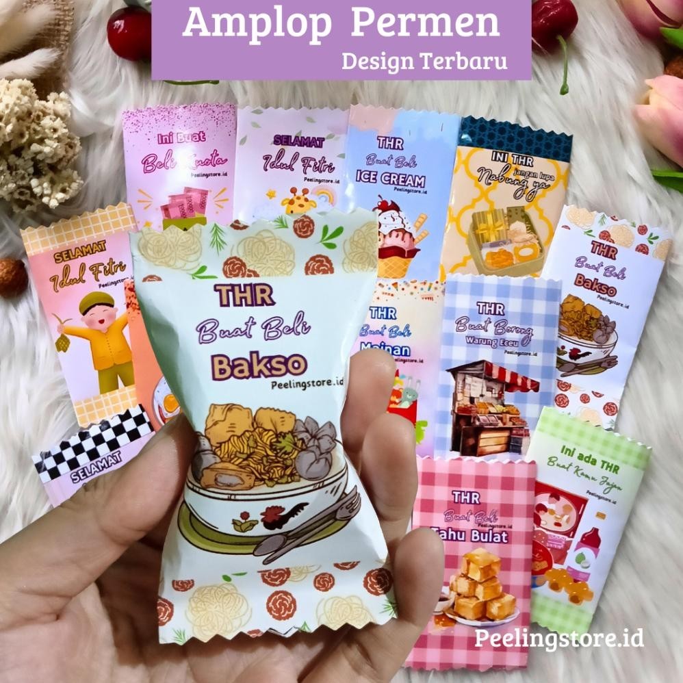 

Promo Size Mini Amplop Permen 1 Pack Isi 10Pcs Unik Viral Kertas Tebal | Angpau | Amplop Lebaran | Amplop Thr Bahan Bermutu