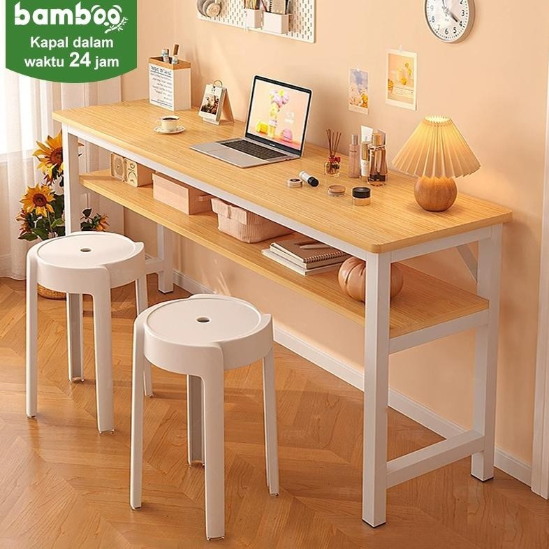 160cm Meja Meja Kayu Meja Belajar Minimalis Meja Komputer Meja Kantor