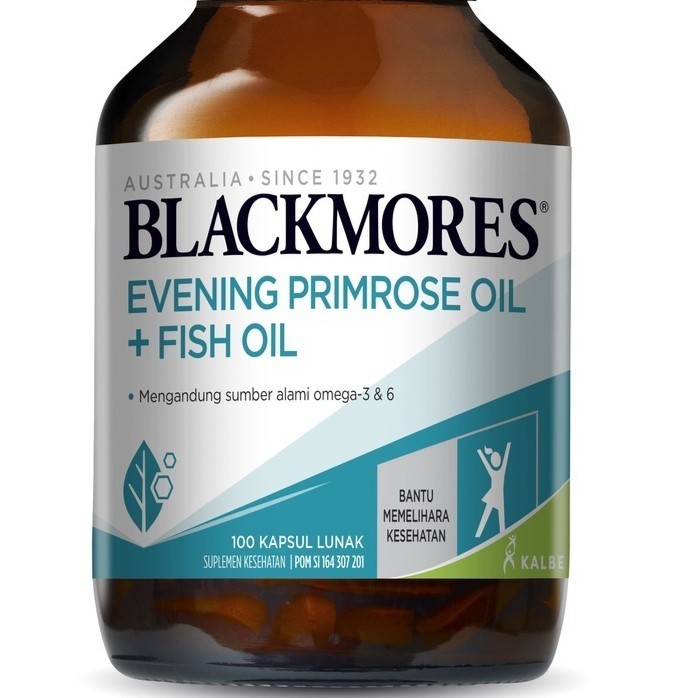 Blackmores Evening Primrose Oil + Fish Oil 100 Cap/Omega 3/Menopause