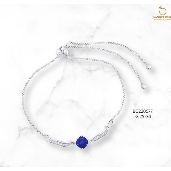 Gelang Sandra Dewi Gold Sapphire Collection Bc220577