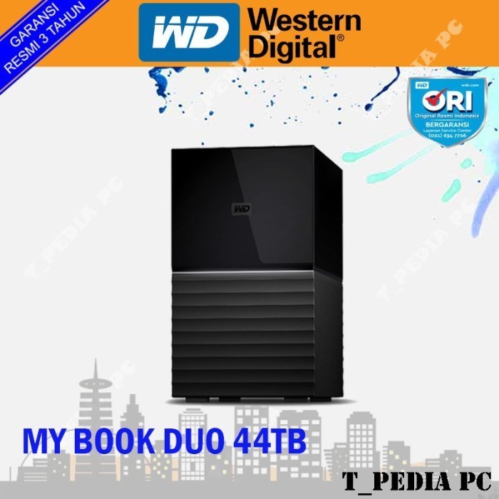Wd Mybook Duo 44Tb / My Book Duo 44Tb / Eksternal Hdd / External Hd