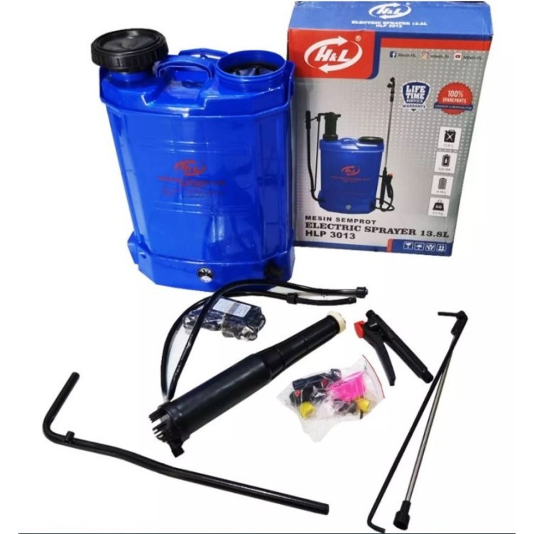 Semprot Hama Alat Semprot Obat Hama Elektrik H&L 13.8L 2In1 - Sprayer