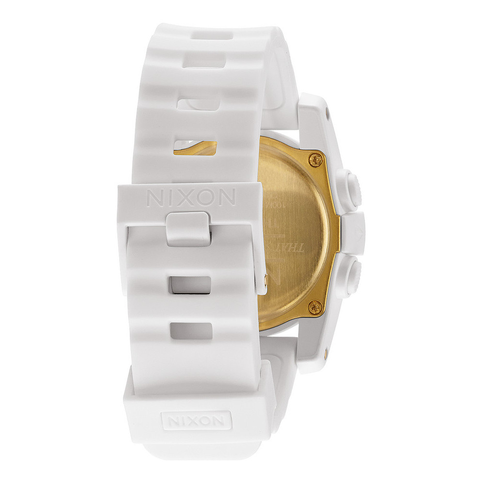 Nixon A4901035 Unit 40 All White Gold Original