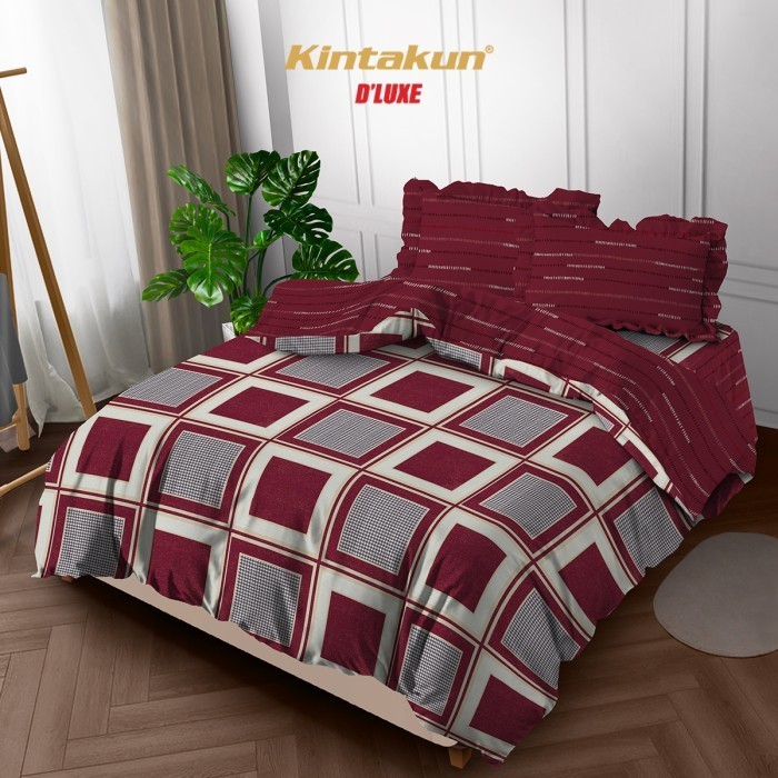 Kintakun D'Luxe Bedcover Set Rumbai 160X200 / 180X200 Aesthetic