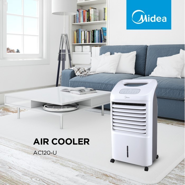 Air Cooler 3In1 Midea Ac120-U Penyejuk Ruangan 7 Liter Hepa Filter Termurah Terlaris Promo