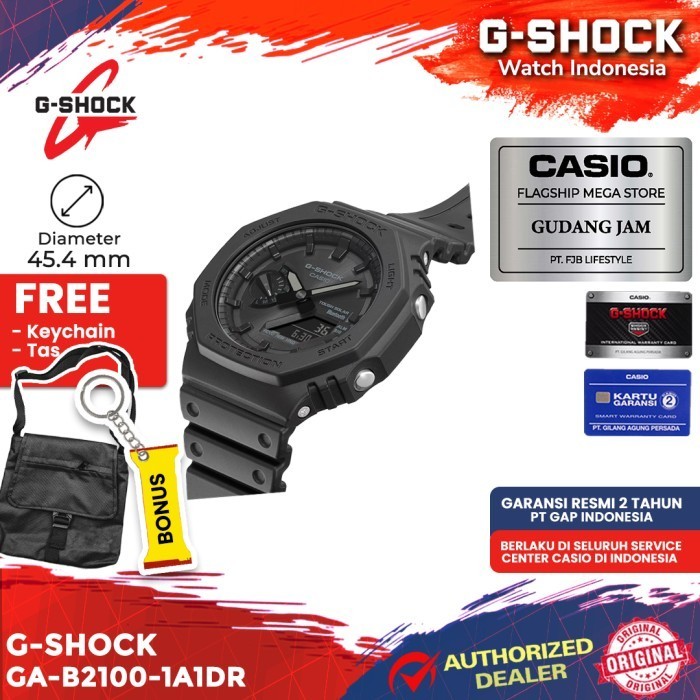 G-Shock Gshock Ga-B2100-1A1Dr Ga-B2100-1A Ga-B2100 Gab2100 Ga B2100 Termurah Terlaris Promo