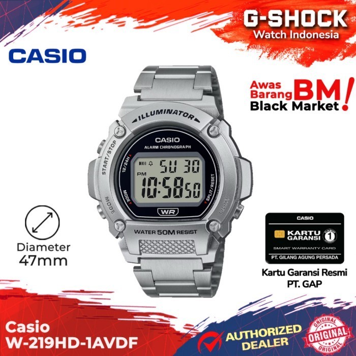 Casio General W-219Hd-1Avdf W-219Hd W-219 W219Hd W 219Hd