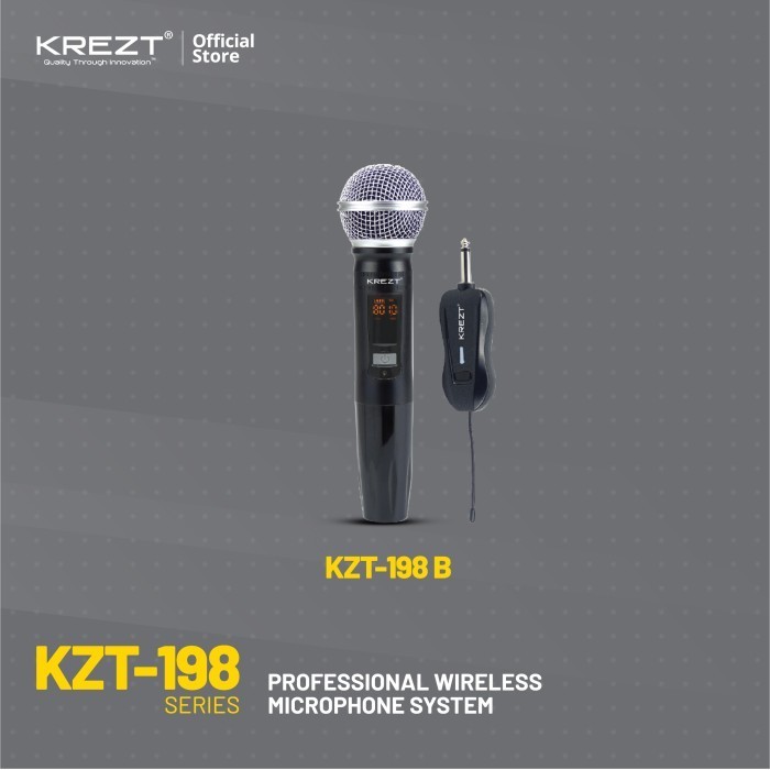 Wireless Microphone Krezt Kzt-198