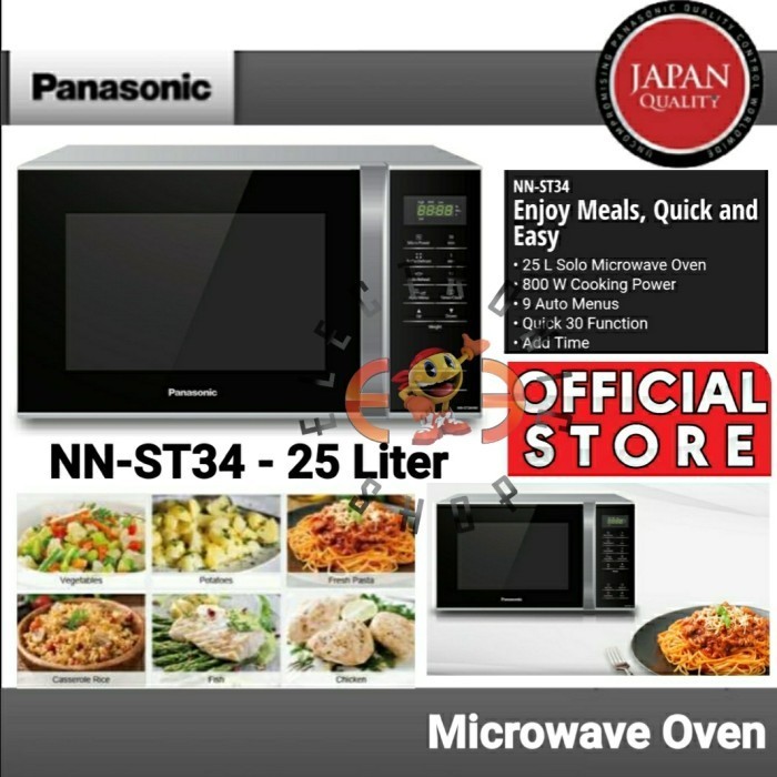 Panasonic Nn St34Hm - Microwave Oven 25 L - Garansi Resmi Termurah Terlaris Promo