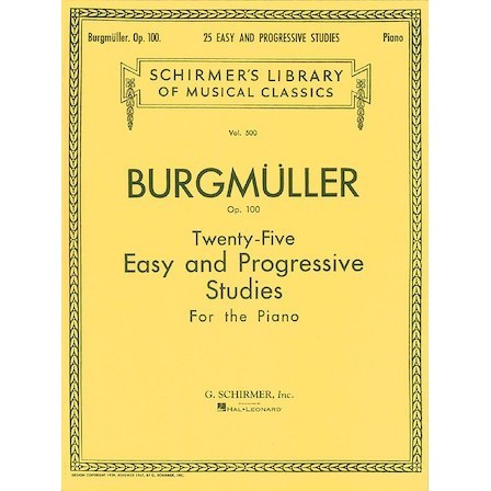 

Burgmuller Op.100 : 25 Easy And Progressive Studies