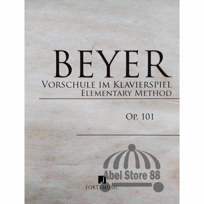 

Beyer Op 101 Opus 101 Elementary Method Buku Piano Pemula Dasar