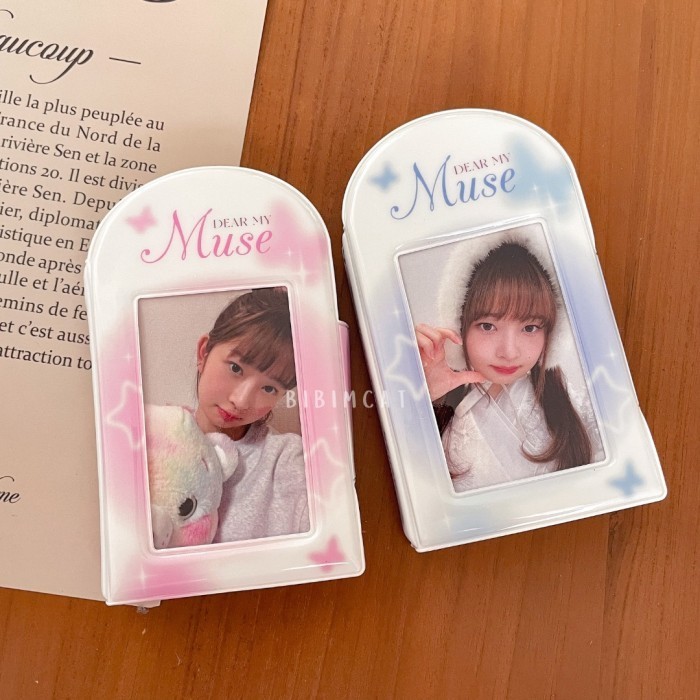 

Dear My Muse Photocard Holder Book By Bibimcat