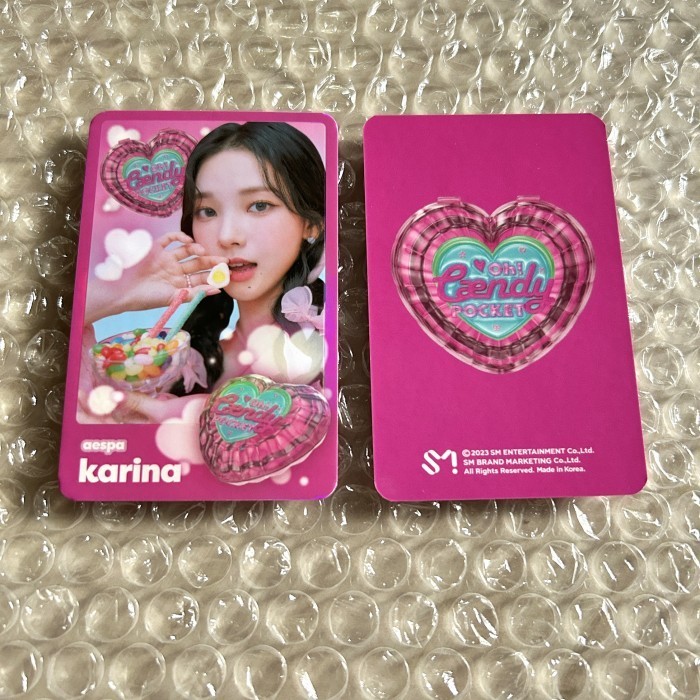 

Aespa - Oh Caendy Official Hologram Photocard (Baca Deskripsi)