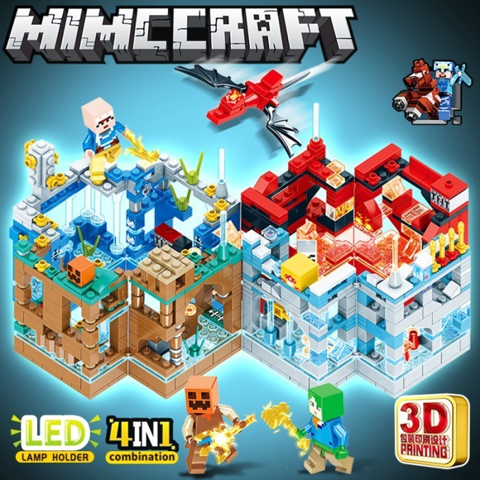 

Underground Mine Building Blocks Toys Minecraft Toys For Kids