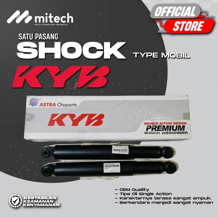 

Shockbreaker Kyb Kayaba Premium Daihatsu Sirion Belakang Kg1518Z