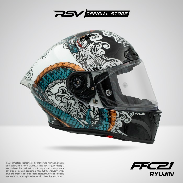 Helm Rsv Ffc21 Fiber Composite Ryujin