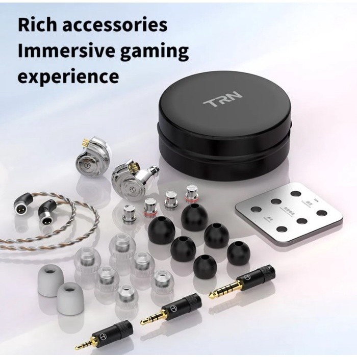 Trn Conch Earphone Dlc Diamond Diaphragm Dynamic In-Ear Monitors