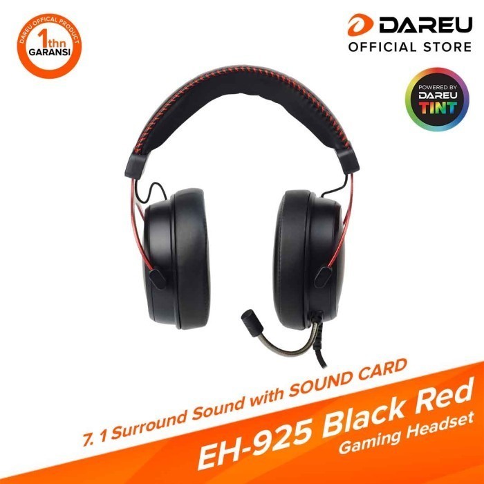 Dareu Eh925 Rgb 7.1 Surround Gaming Headset Termurah Terlaris Promo