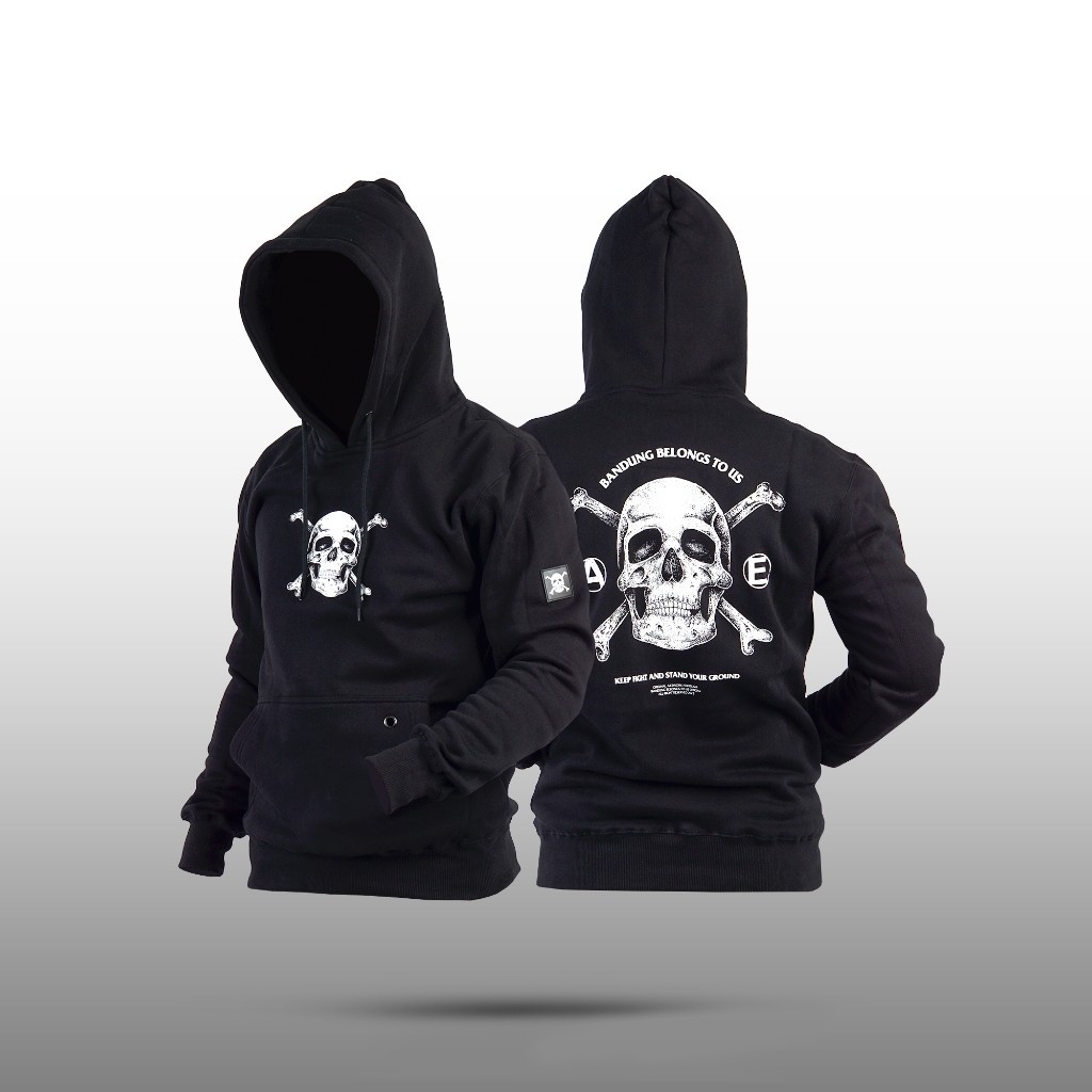 [BEST DEAL] BBTU - SWEATER - HOODIE SKULL ARTWORK