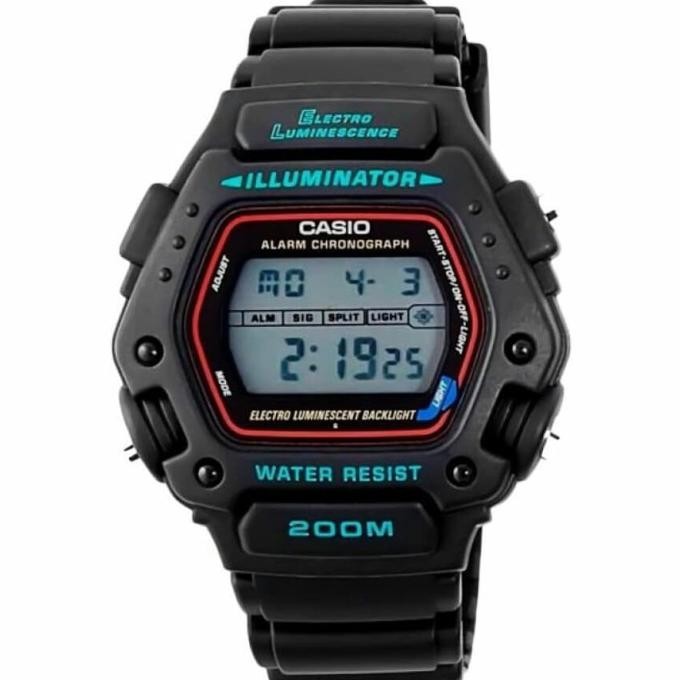 Casio DW-290-1VS / DW290 Jam Tangan Pria Original & Garansi