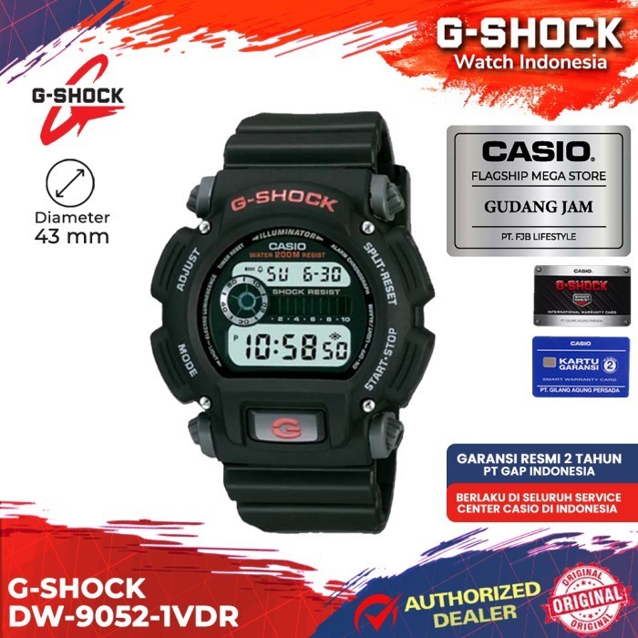 G-Shock Gshock Dw-9052-1Vdr Dw-9052-1V Dw-9052 Dw9052 Dw 9052 Termurah Terlaris Promo