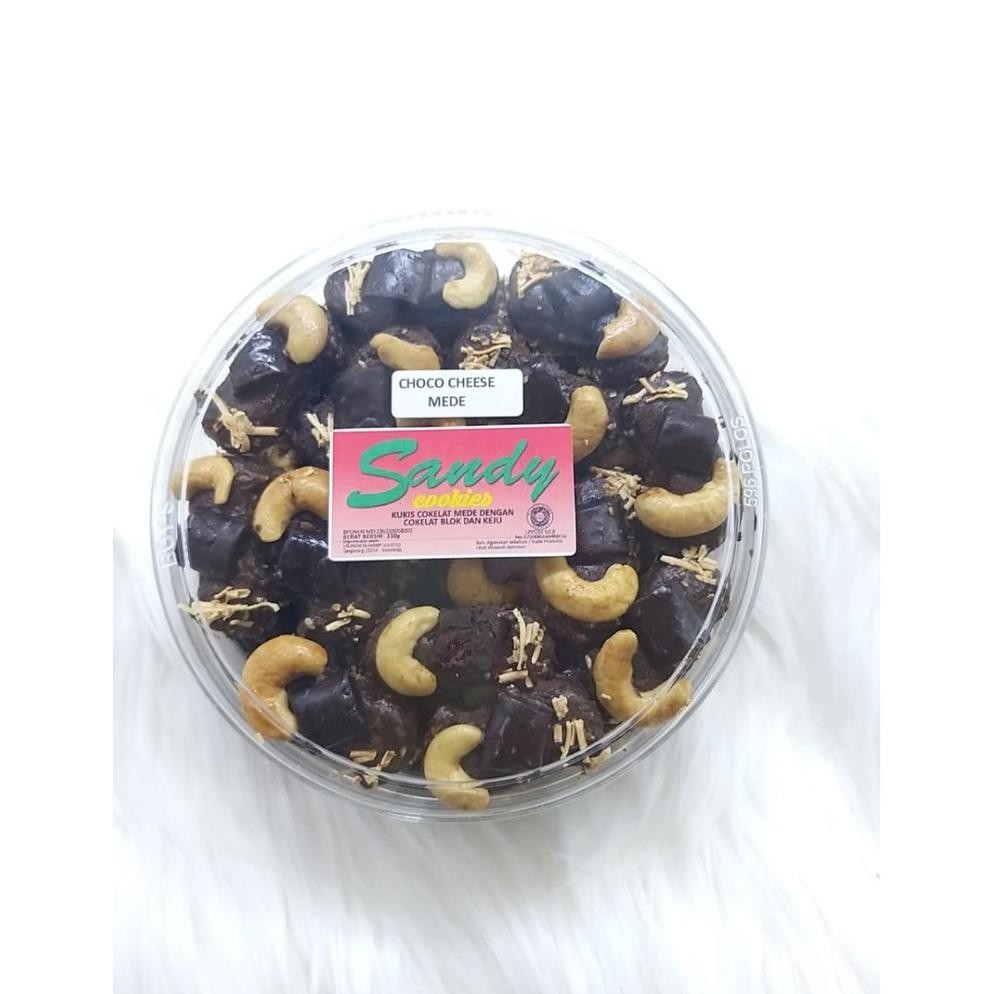 Terlaris Choco Cheese Mede Special (Sandy Cookies) Kemasan 500Gr