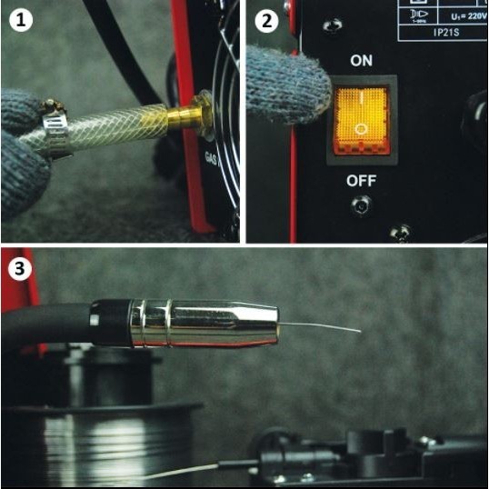 Daiden Mesin Las Mig130 / Mesin Trafo Las Tanpa Gas Co Migi130 Termurah Terlaris Promo