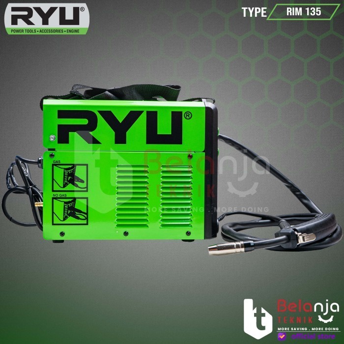 Ryu Mesin Las Inverter Mig Mma 135 A Travo Trafo Las Tanpa Gas Rim 135 Termurah Terlaris Promo