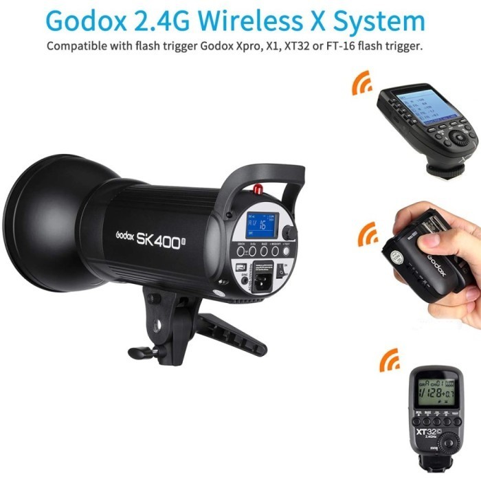 Godox Sk400Ii Studio Professional Lighting Sk400 Ii Sk 400Ii Resmi