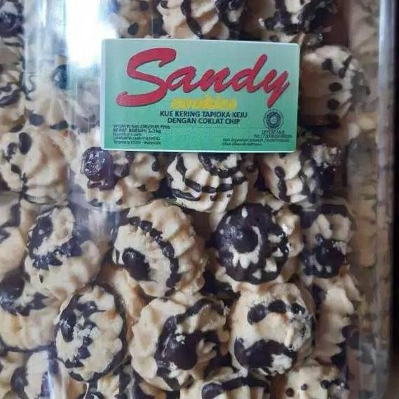 Terbaru Ffvh420 Kue Kering Sandy Cookies (Label Hijau) 250Gr - Nastar, Sagu Keju Cokelat, Mede Coklat, Almond, Putri Salju Kue Sandy Logo Hijau Dzxv63