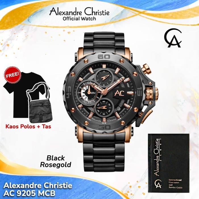 Alexandre Christie Pria Ac 9205 Mcb Ac 9205 Ac9205Mcb Black Rose Gold