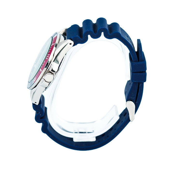 Jam Tangan Pria Alba Active Ag8K21X1 Blue Gradation Dial Blue Rubber